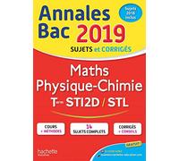 Annales BAC Maths physique-Chimie Tles STI2D/STL