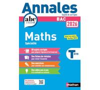 Annales Bac Maths Term. 2026 - Corrigé - Julien Besson - Nathan - broché - Scolaire / Universitaire