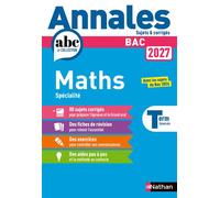 Annales Bac Maths Term. 2027 - Corrigé - Isabelle Strancar - Nathan - broché - Scolaire / Universitaire