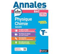 Annales Bac Physique Chimie Term. 2026 - Corrigé