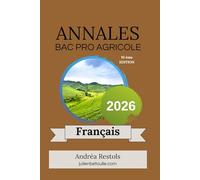 Annales Bac Pro Agricole français 2026