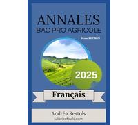 Annales Bac Pro Agricole Français 2025