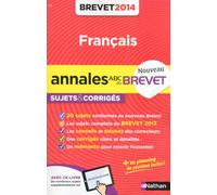 ANNALES BREVET 2014 FRANCAIS