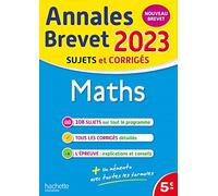 Annales BREVET 2023 - Maths