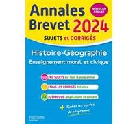 Annales BREVET 2024 - Histoire-géo-EMC - Christophe Saïsse - Hachette Education - broché - Scolaire / Universitaire