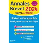 Annales BREVET 2024 - Histoire-géo-EMC - Christophe Saïsse - Hachette Education - broché - Scolaire / Universitaire