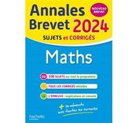 Philippe Rousseau – Annales BREVET 2024 - Maths – Maths 3e : Sujets et corrigés – Broché