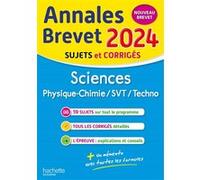 Annales BREVET 2024 - Sciences Sébastien Dessaint (Auteur), Malorie Gorillot (Auteur)