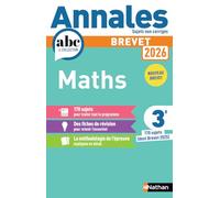 Annales Brevet Maths 2026 - NC