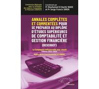 Cossi Emma – Annales complètes et commentées – Préparation au DESCOGEF – Éd. 2022-2023