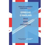 Annales corrigées Anglais concours ENAC