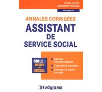 Annales Corrigées Assistant De Service Social