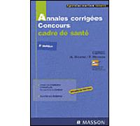 Annales corrigées concours cadre de santé 2007/2008 Pod - Annick Bourez - Elsevier Masson - broché - Etude