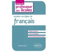Annales corrigées de français - Manuelle Duszynski - Ellipses - broché - Scolaire / Universitaire