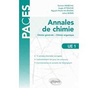 Annales de chimie UE1: Chimie générale - Chimie organique