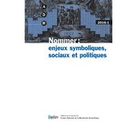 Annales De Démographie Historique N° 1-2016