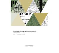 Annales de démographie internationale - Arthur Chervin - Hachette Bnf - broché - Livre