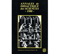 Annales De Didactique Des Sciences N° 2/1988