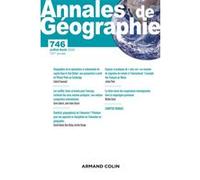 Annales de géographie - N° 746 4/2022 Collectif (Auteur)