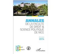 Annales de la faculté de droit et science politique de Nice Yves Strickler (Direction), Collectif (Auteur)