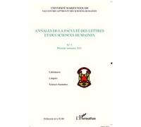 Annales De La Faculté Des Lettres Et Des Sciences Humaines T.5 - Premier Trimestre 2011