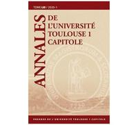 Annales De L'université Toulouse 1 Capitole - Tome 61