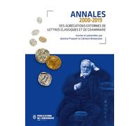 Annales des Agrégations externes de Lettres classiques et de Grammaire (2000-2019) - Clement Barnavon - Publ.de St-Etienne - broché - Manuel