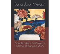 Annales des CAPES maths externe et agricole 2019