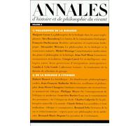 Annales D'histoire Et De Philosophie Du Vivant Volume 2 1999 : Philosophie De La Biologie - De La Biologie A L'ethique