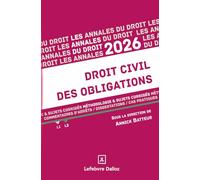 Annales Droit civil des obligations 2026