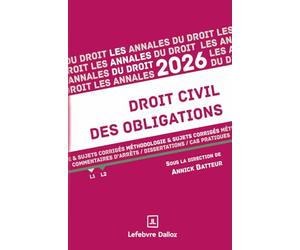 Annales Droit civil des obligations 2026