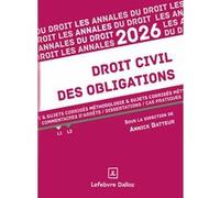 Annales Droit civil des obligations 2026 Annick Batteur (Coordination éditoriale)
