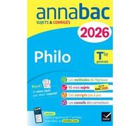 Annales du bac 2026 - Annabac Philo Tle générale Sabrina Cerqueira (Auteur), Fabien Lamouche (Auteur)