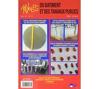 ANNALES DU BATIMENT ET DES TRAVAUX PUBLICS 2 2015