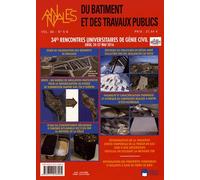 Annales Du Bâtiment Et Des Travaux Publics Volume 68 N° 5-6/2016 - 34e Rencontres Universaitaires De Génie Civil - Liège, 24-27 Mai 2016