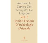 Annales Du Service Des Antiquités De L'égypte