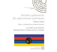 Annales gabonaises des géosciences politiques - Tome 1