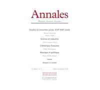 Annales. Histoire, Sciences Sociales n°3/2018 - Droit(s) et