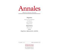 Annales. Histoire Sciences Sociales, n° 3/2021-Migrations