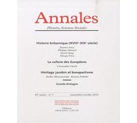 Annales. Histoire, Sciences sociales - Vol. 65 (5/2010)