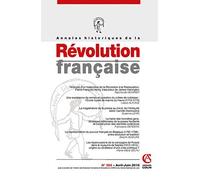 Annales historiques de la Révolution française n° 384 (2/2016) Varia