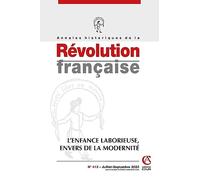 Annales historiques de la Révolution française Nº413 3/2023