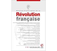 Annales historiques de la Révolution française Nº422 4/2025: Varia