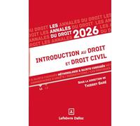 Annales Introduction au droit et droit civil 2026