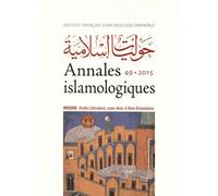 Annales islamologiques - Collectif - Inst.français Archeologie Orientale Du Caire - broché - Essai