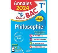 Annales Objectif BAC 2024 - Philosophie