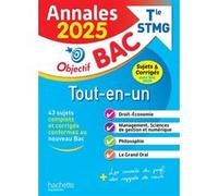 Annales Objectif BAC 2025 - Bac STMG Tout-en-un - Stéphanie Di Costanzo - Hachette Education - broché - Scolaire / Universitaire