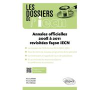 Annales officielles 2008 à 2011 revisitées facon iECN - Nicolas Simon - Ellipses - broché - Scolaire / Universitaire