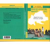 Annales, sciences de la vie et de la terre, classe de 3ème (S.V.T.) Rappels de cours, exercices, corrigés - Iryassa Sawadogo - L'harmattan - broché - Scolaire / Universitaire