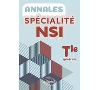 Annales spécialité NSI Tle générale